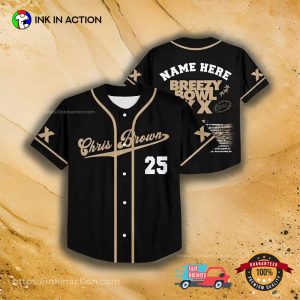 Personalized Chris Breezy Breezy Bowl XX Baseball Jersey