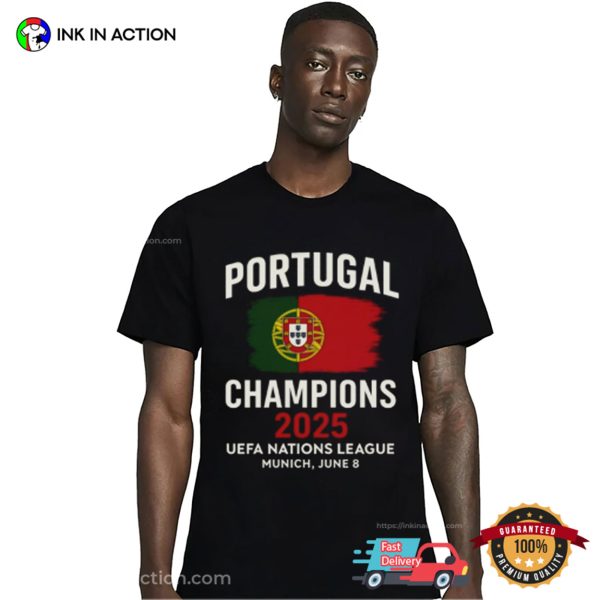 Portugal Uefa Nations League Champions 2025 Shirt