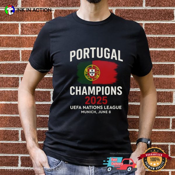 Portugal Uefa Nations League Champions 2025 Shirt