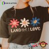Retro 4th Of July Land That I Love Floral USA Comfort Color Shirt