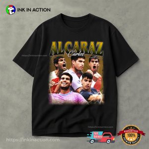 Retro Carlos Alcaraz Bootleg Comfort Colors Shirt 1