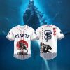 SF Giants X Godzilla King Of Kaiju Baseball Jersey