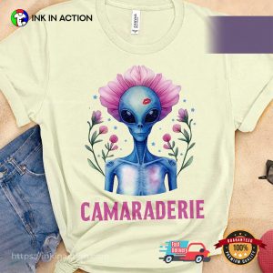 Sabrina Carpenter Alien Kiss Camaraderie Graphic T shirt 23