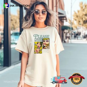 Sabrina Carpenter Inspired Please Please Please T-shirt
