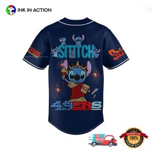 San Francisco 49ers NFL x Stitch Baseball Jersey