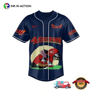 San Francisco 49ers NFL x Stitch Baseball Jersey