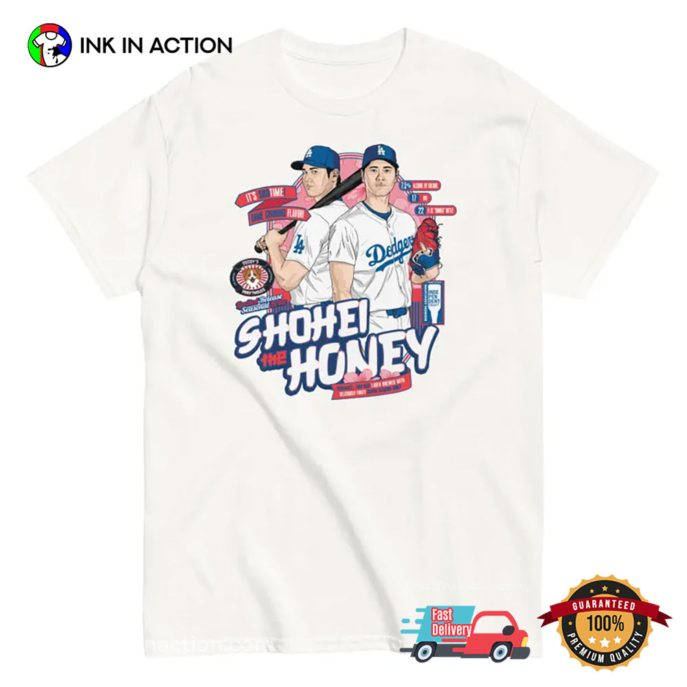 Shohei Ohtani Fake Craft Beer Label T-Shirt