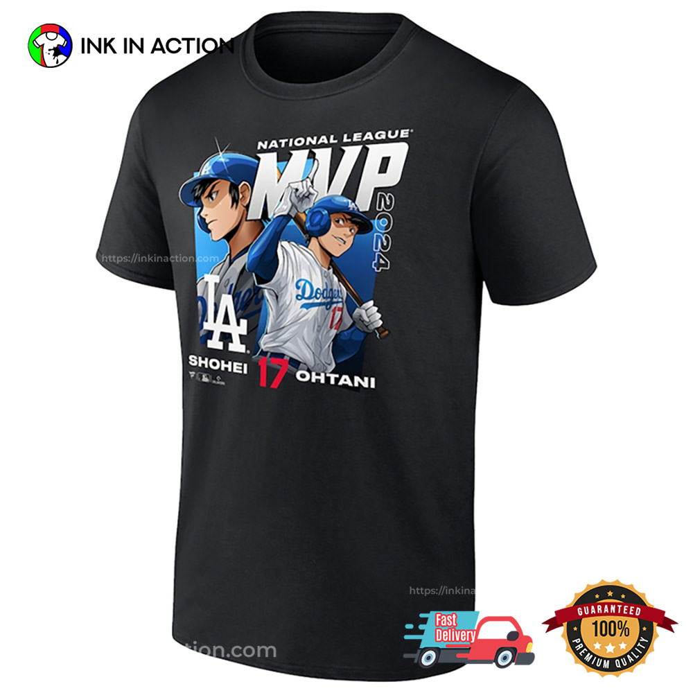Shohei Ohtani Los Angeles Dodgers 2024 National League T-shirt