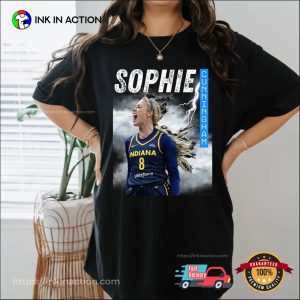 Sophie Cunningham Indiana Fever Womens Basketball T-shirt