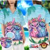 Stitch And Angel 3D HAWAII SHIRT