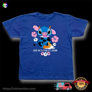 Stitch Hold On To Your Ice Cream Day Shirt Stitch Hold On To Your Ice Cream Day Shirt