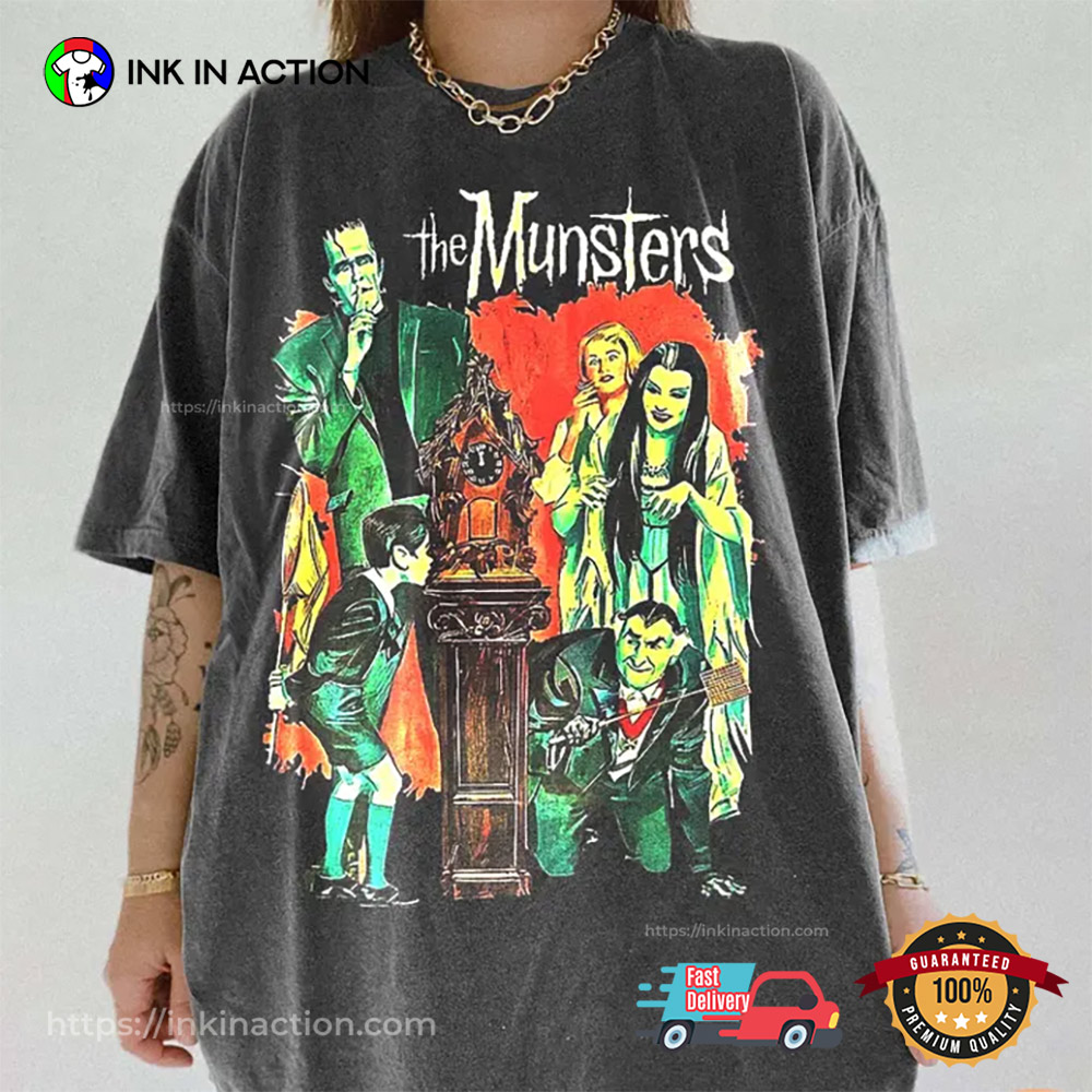 The Munsters Halloween Comfort Colors Shirt The Munsters Halloween Comfort Colors Shirt