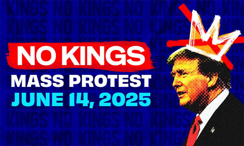 The No Kings protests