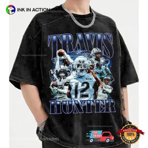 Travis Hunter Football Graphic T-shirt
