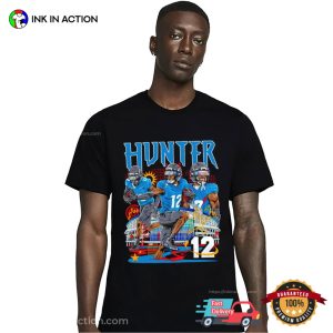 Travis Hunter No.12 Jacksonville Jaguars Football Stadium T-shirt