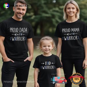 Type 1 Diabetes Warrior Matching Family T-shirt Type 1 Diabetes Warrior Matching Family T-shirt