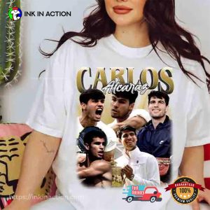Vintage Carlos Alcaraz Graphic T-shirt