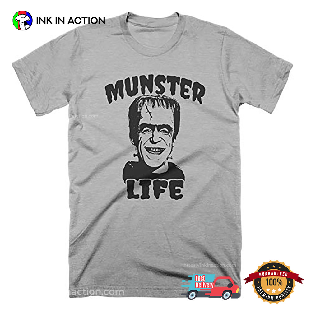 Vintage Frankenstein Munster Life T-Shirt Vintage Frankenstein Munster Life T-Shirt