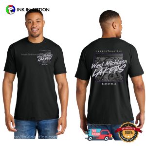 West Michigan Lakers Bakesball 2 Sided T-shirt