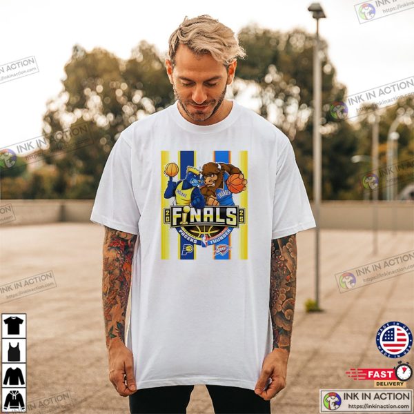 Indiana Pacers Vs Oklahoma City Mascot Shirt