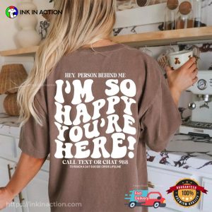 988 Lifeline Mental Health Matters 2-sided Comfort Colors T-shirt