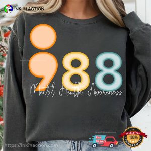 988 Mental Health Awareness Comfort Colors T-shirt