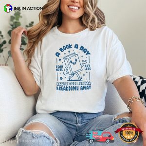 A Book A Day Happy National Read A Book Day Shirt A Book A Day Happy National Read A Book Day Shirt