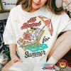 All Booked For Summer Bookish Goose Vacation T-shirt