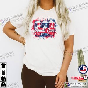 Ameri Can America Beer Patriotic Beer Shirt