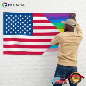 American LGBTQ+ Pride Flag