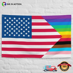 American LGBTQ+ Pride Flag