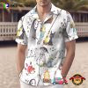 Anime Ghibli Characters Button Up Hawaiian Shirt