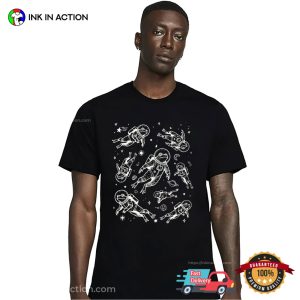 Astronaut Frogs Funny Space Toad Shirt 2