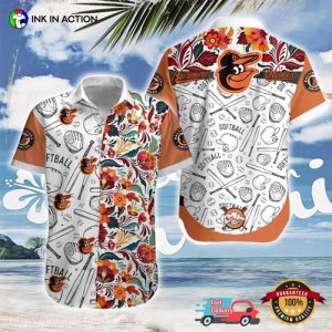 Baltimore Orioles Hawaiian Shirt