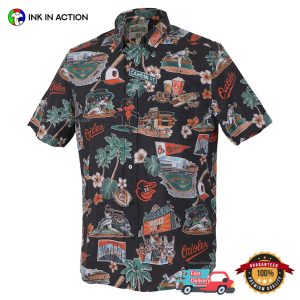 Baltimore Orioles Reyn Spooner Scenic Hawaiian Shirt