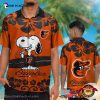 Baltimore Orioles Snoopy Hawaiian Shirt