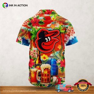 Baltimore Orioles Summer Hawaiian Shirt