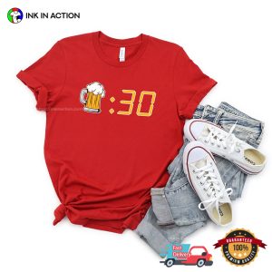 Beer Thirty Beer Lover Funny Drinking Tee