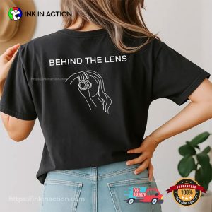 Behind The Lens World Photography Day Comfort Colors Tee