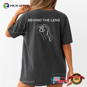 Behind the lens World Photography Day Comfort Colors Tee 3