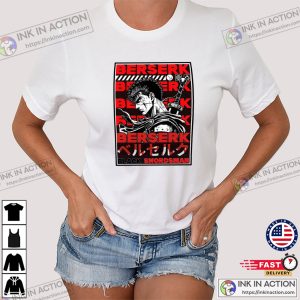 Berserk Black Swordsman Anime Fans T-shirt