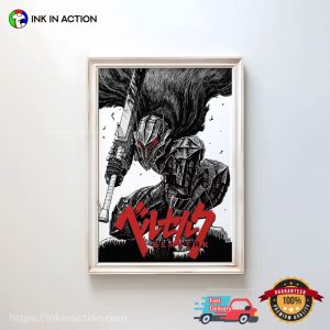Berserk Dark Fantasy Manga Poster