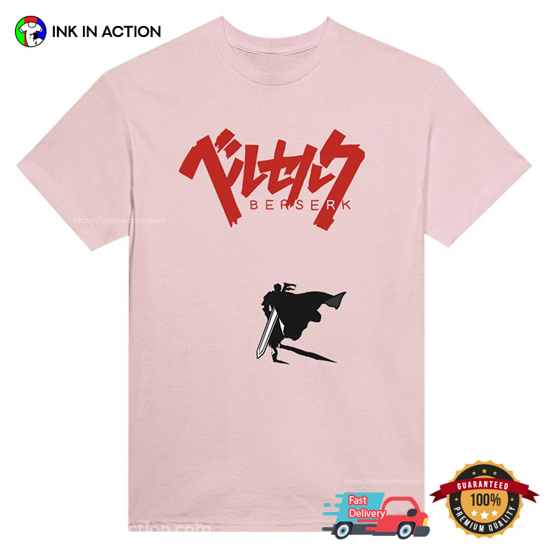 Berserk Fantasy Anime Comfort Colors T-shirt Berserk Fantasy Anime Comfort Colors T-shirt
