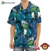 Bigfoot Tropical Leaf Hawaiian T-shirt