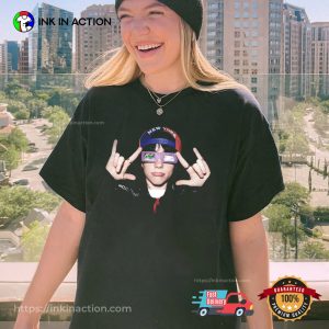 Billie Eilish New York Rock And Roll Graphic T shirt 3