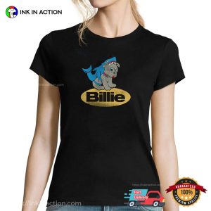 Billie Eilish Shark Dog Funny Vintage T-shirt