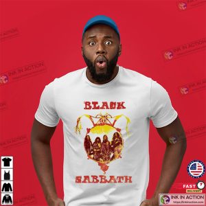 Black Sabbath Heavy Metal Band Shirt