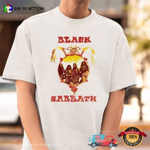 Black Sabbath Heavy metal Band Shirt 3