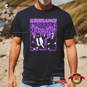 Black Sabbath x Kerrang Concert 2025 Shirt