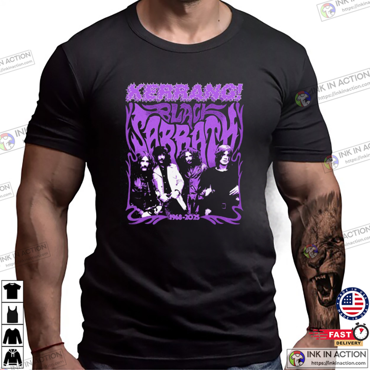 Black Sabbath x Kerrang Concert 2025 Shirt Black Sabbath x Kerrang Concert 2025 Shirt